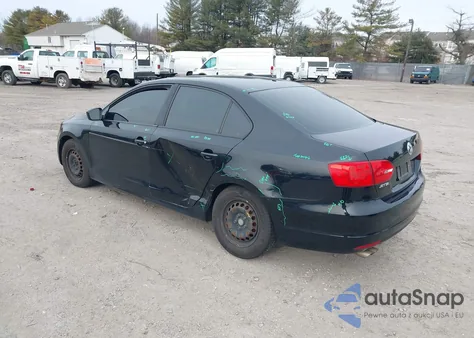 2014 Volkswagen Jetta 2.0L S from USA, damaged, VIN 3VW2K7AJ3EM374574